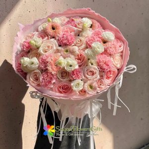 Beautiful Smile bouquet in Saigon flower