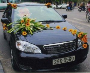 Wedding Flower Cars 006