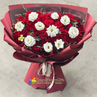 Delivery free sameday bouquet in Saigon vietnam