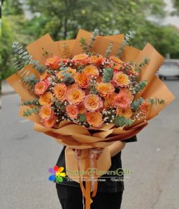 Flowers for birthday in Saigon