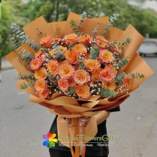 Flowers for birthday in Saigon