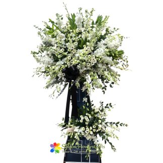 Free delivery of condolence flowers in Thu Duc