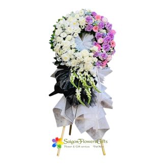 Free delivery sympathy flowers in SAigon