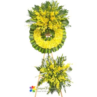 Funeral flower free delivery in SG Vietnam