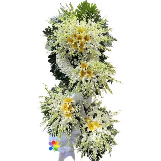 Funeral flowers arrangement in Saigon