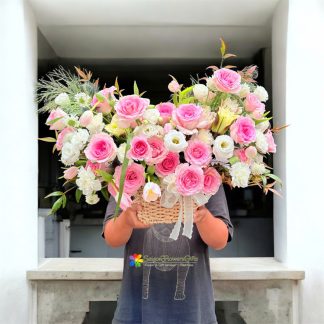 Order flowers online in Saigon Delivery to day