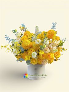 Saigon birthday flowers and wishes