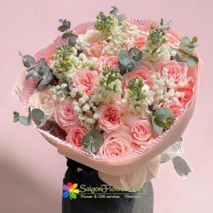 Sweet flowers for love in Saigon