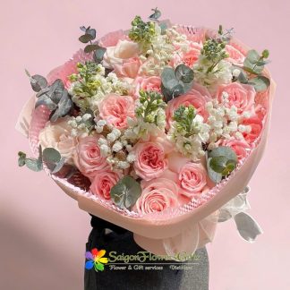 Sweet flowers for love in Saigon