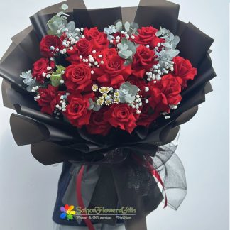 Valentines day rose free delivery SG