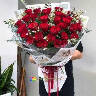 Delivery Red rose to saigon vietnam