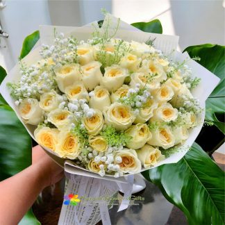 new day flower bouquet