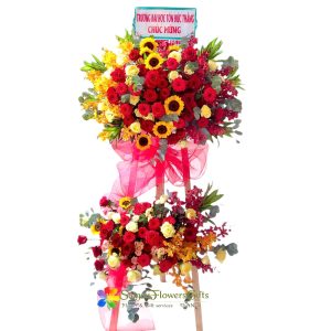 Buy online congratulating flowers in Saigon