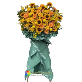 Grand congratulation flowers delivery in Saigon