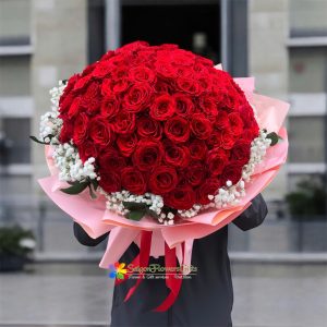 Order 99 red roses online